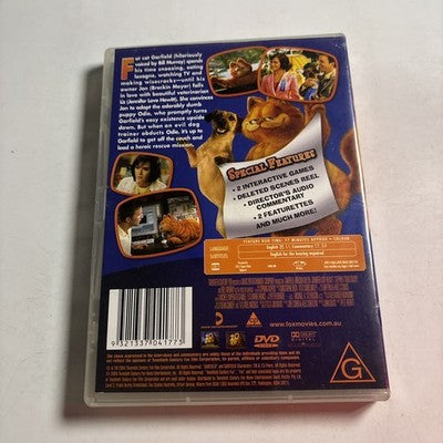 Garfield - The Movie (DVD, 2004) Bill Murray, Jennifer Love-Hewitt  Region 4
