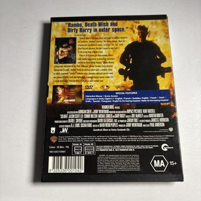 Soldier (DVD, 1998) Kurt Russell Region 4