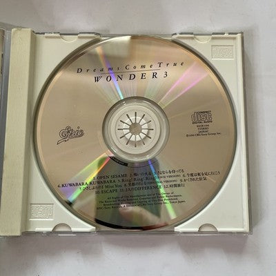 Dreams Come True – Wonder 3 (CD, 1990) Japan ESCB 1104