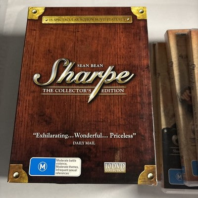 Sharpe - The Collector's Edition (DVD, 1995, 10-Disc) Region 4