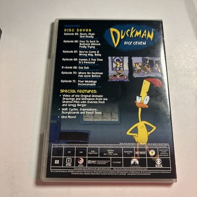 Duckman -  Season 3 & 4 (DVD, 2009, 7-Disc) Region 1