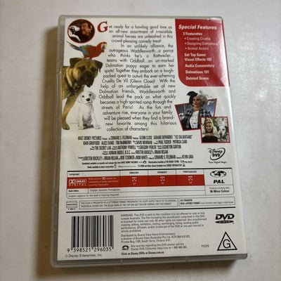 102 Dalmatians (DVD, 2000) Glenn Close, Gerard Depardieu Region 4