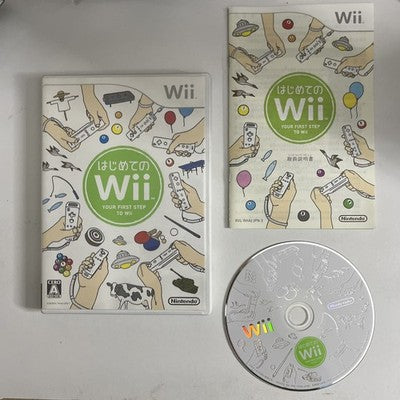Hajimete no Wii (はじめてのWii) Nintendo Wii NTSC-J Japanese 2006 Game