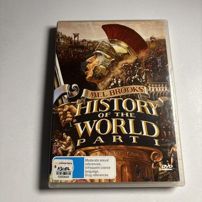 History of the World - Part 1 (DVD, 1981) Mel Brooks Region 4