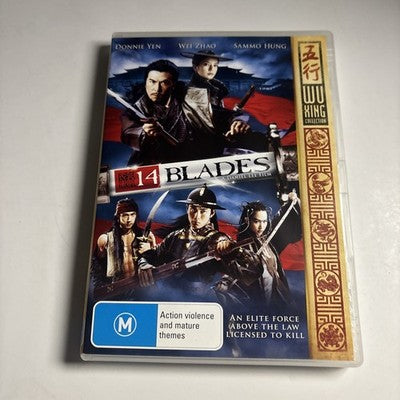 14 Blades (DVD, 2010) Donnie Yen, Sammo Hung Region 4 NEW