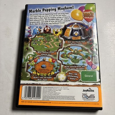 Bird's Town - Marble Popper Game PC CDROM