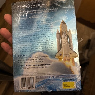 When We Left Earth - The NASA Missions | Steelbook (DVD, 2008) Region 4 NEW