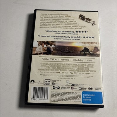Tracks (DVD, 2013) Adam Driver, Daisy Walkabout, Bryan Probets, Region 4 NEW