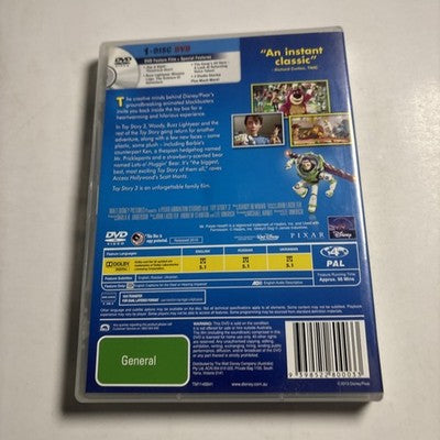 Toy Story 3 (DVD, 2010) Disney Tim Allen, Tom Hanks Region 4