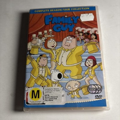 Family Guy : Season 4 (DVD, 2005) Region 4 NEW