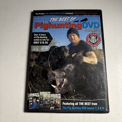 The Best Of The Pig Hunting DVD - Volume 3 (DVD, 2011) All Regions