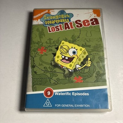 Spongebob Squarepants - Lost at Sea (DVD, 2004) Region 4