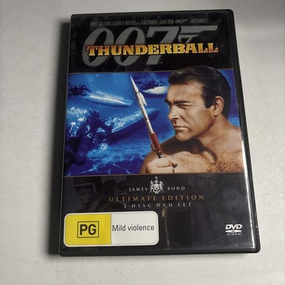 Thunderball (Ultimate Edition, DVD, 1965) Sean Connery Region 4
