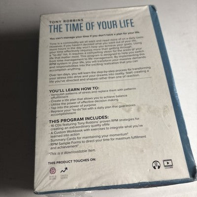 Tony Robbins: The Time Of Your Life CD + Booklet