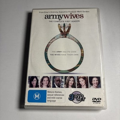 Army Wives : Season 1 (DVD, 2007) Region 4