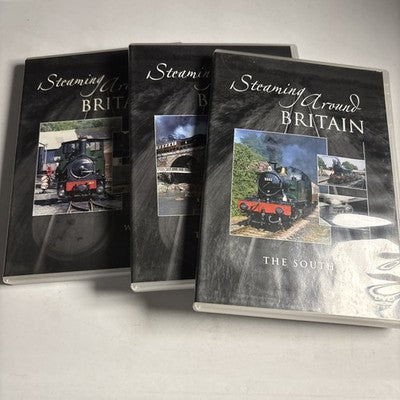 Steaming Around Britain - The South West, Wales, The North East DVD All Regions