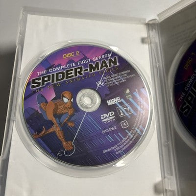 Spider-Man - The Animated Series : Season 1 (DVD, 2003) Region 4,2