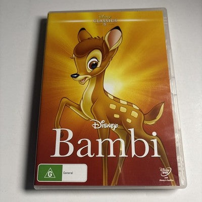 Bambi (DVD, 1942) Disney Classics Region 4
