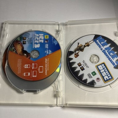 Ice Age Trilogy 1 2 3 Plus Activity Disc DVD Region 4