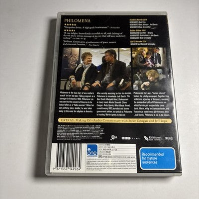 Philomena (DVD, 2013) Steve Coogan, Judi Dench Region 4