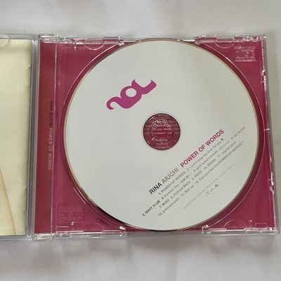 Rina Aiuchi – Power Of Words (CD, 2002) Japan Obi GZCA-5015