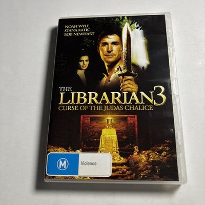 The Librarian 3: the Curse of the Judas Chalice (DVD, 2008) Region 4 NEW