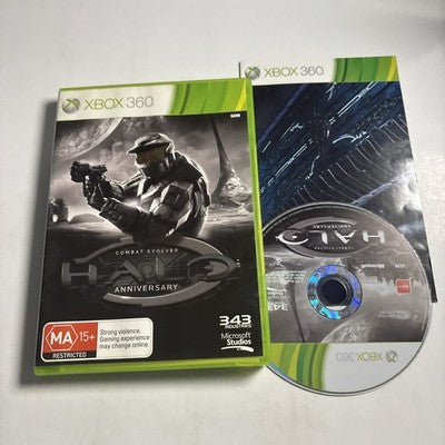Halo Combat Evolved Anniversary Xbox 360 With Manual PAL