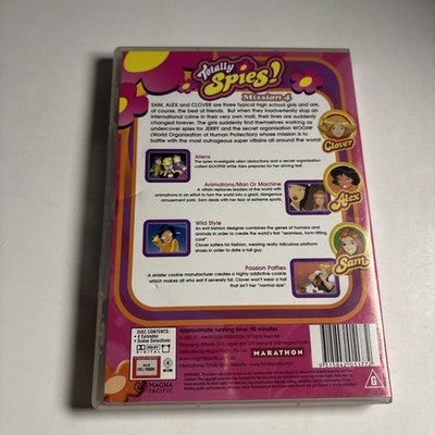 Totally Spies : Mission 4 (DVD, 2002) Region 4