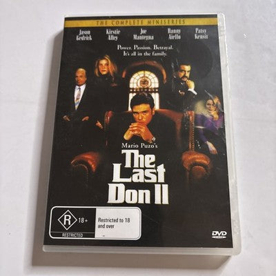 The Last Don II (DVD, 1998) Jason Gedrick, Kirstie Alley Region 4