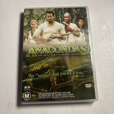 Anacondas - The Hunt for the Blood Orchid (DVD, 2004) Region 4