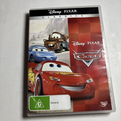 Cars (DVD, 2006) Paul Newman, Larry the Cable Guy, Disney Pixar Region 4