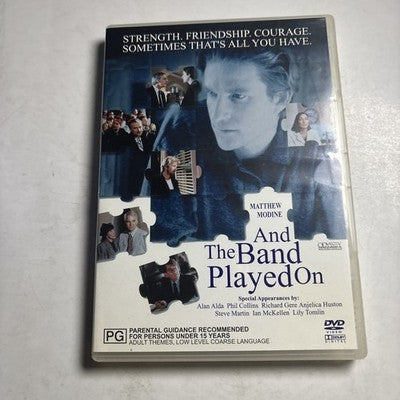 And the Band Played on (DVD, 1993) Matthew Modine Region 4 NEW