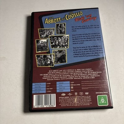 Ride 'em Cowboy (DVD, 1942) Region 4 NEW