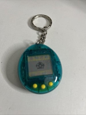 Bandai Tamagotchi Aqua Blue 1997 Pet Electronic Game