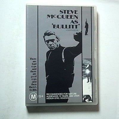 Bullitt (DVD, 1968) Steve McQueen, Robert Duvall Region 4