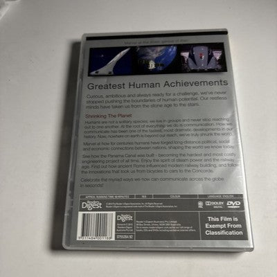 Greatest Human Achievements - Shrinking the Planet (DVD, 2013) ALL Regions
