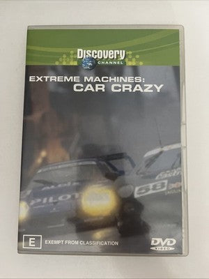 Extreme Machines : Car Crazy (DVD, 1998) Region 4 NEW
