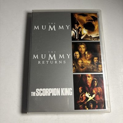 The Mummy / The Mummy Returns / The Scorpion King (DVD, 1999) Region 4