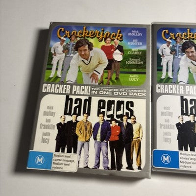 Cracker Pack: Crackerjack / Bad Eggs (DVD) Region 4