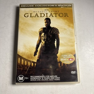 Gladiator - Collector's Edition (DVD, 2000) Russell Crowe Region 4
