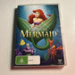 The Little Mermaid (DVD, 1989) Disney Animation  Region 4