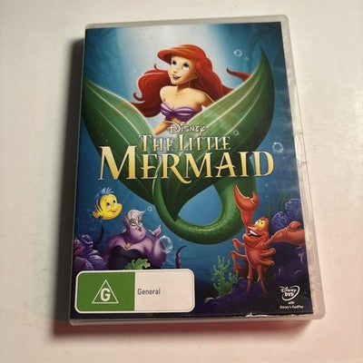 The Little Mermaid (DVD, 1989) Disney Animation  Region 4