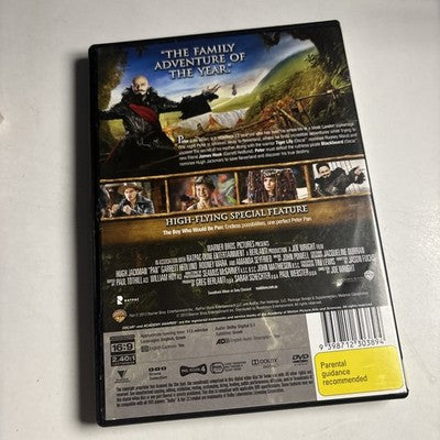 Pan (DVD, 2015) Hugh Jackman, Garrett Hedlund, Amanda Seyfried Region 4