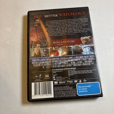 Krampus (DVD, 2015) Adam Scott, Toni Collette Region 4,2
