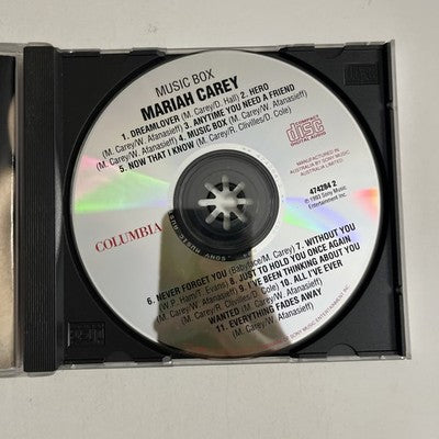Mariah Carey – Music Box (CD, 1994) Australia Bonus Track 474284 2