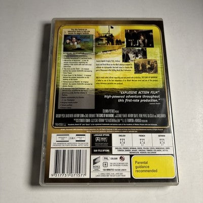 The Guns Of Navarone (DVD, 1961) Gregory Peck, David Niven Region 4