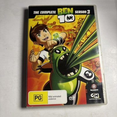 Ben 10 : Season 3 (DVD, 2007) Region 4