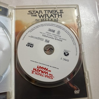 Star Trek 2 - The Wrath of Khan (DVD, 1982) Region 4