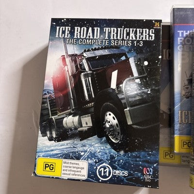 Ice Road Truckers :  Complete Series 1 2 3 (DVD, 2011, 11-Disc) Region 4