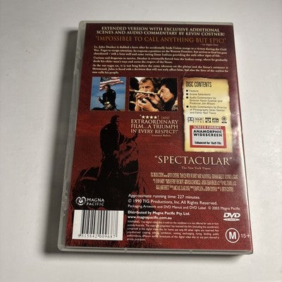 Dances with Wolves (Collector's Edition, DVD, 1990) Kevin Costner Region 4